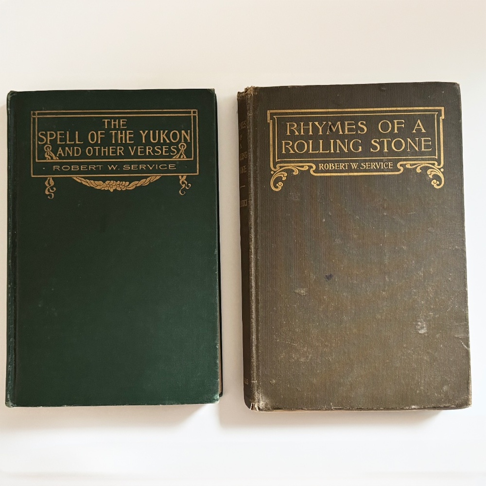 The Spell of the Yukon and Rhymes of a Rolling Stone First Editions